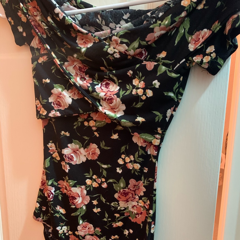 Floral unitard